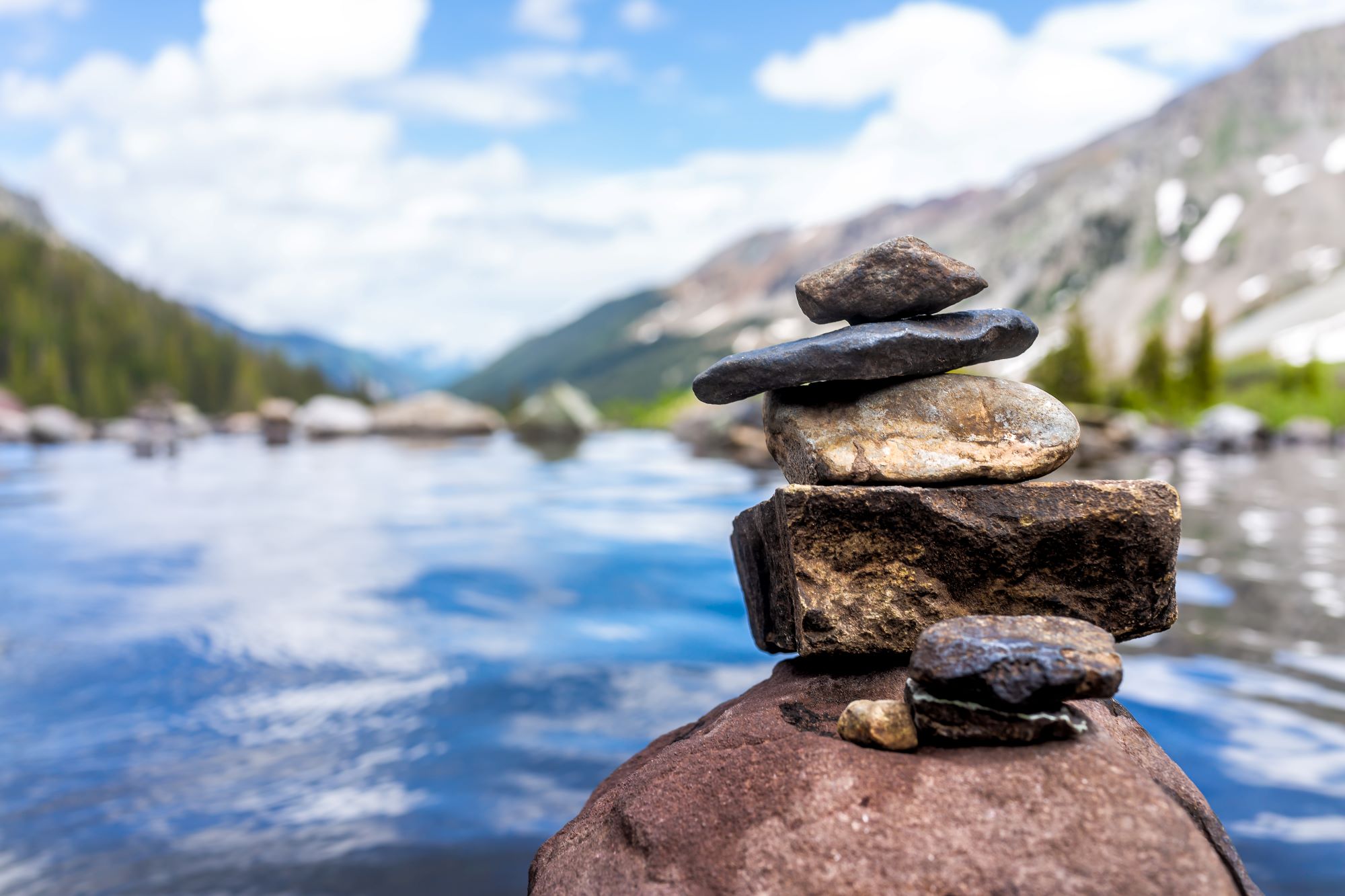 Balanced rocks.